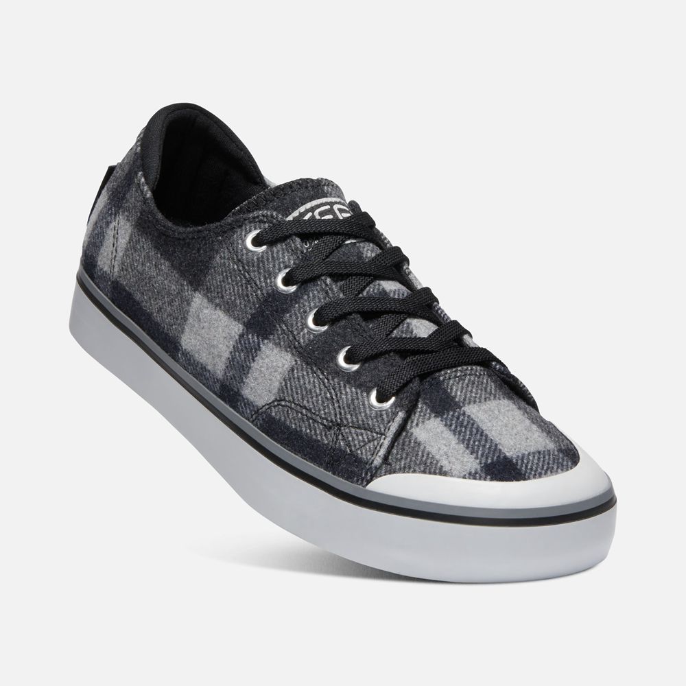 Espadrille Keen Femme porno/Noir | Elsa Iii Plaid Sneaker | OAPRG-5468